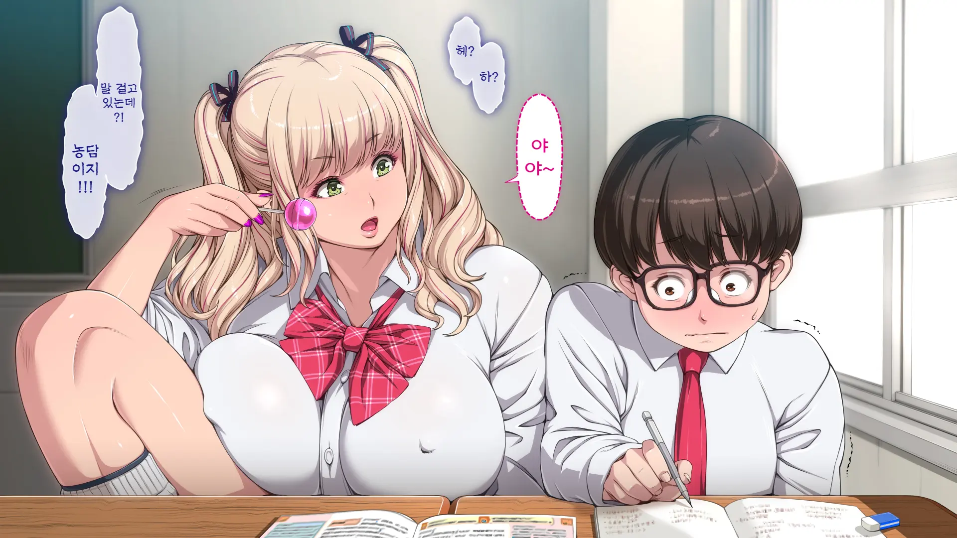 Manabiya Slut Yariman JK No H Na Gakuen Seikatsu Zenpen | 마나비야 거침없이 걸레 JK의 H스런 학교생활 전편